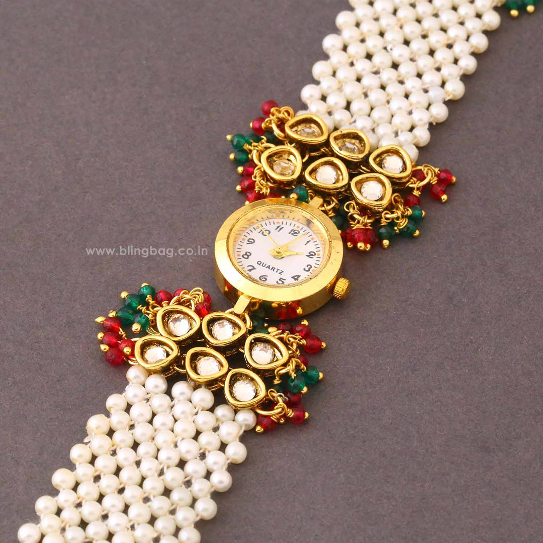 BlingBag Multicolor Leenika Kashmiri Watch