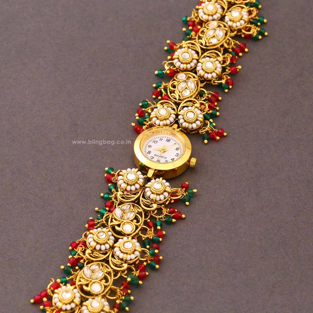 Blingbag Multicolor Phulwari Kashmiri Watch