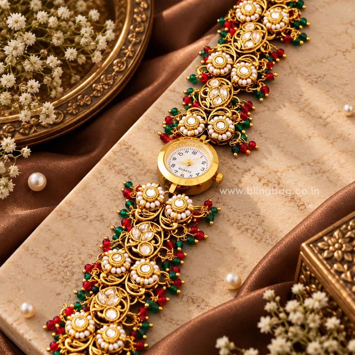 Blingbag Multicolor Phulwari Kashmiri Watch