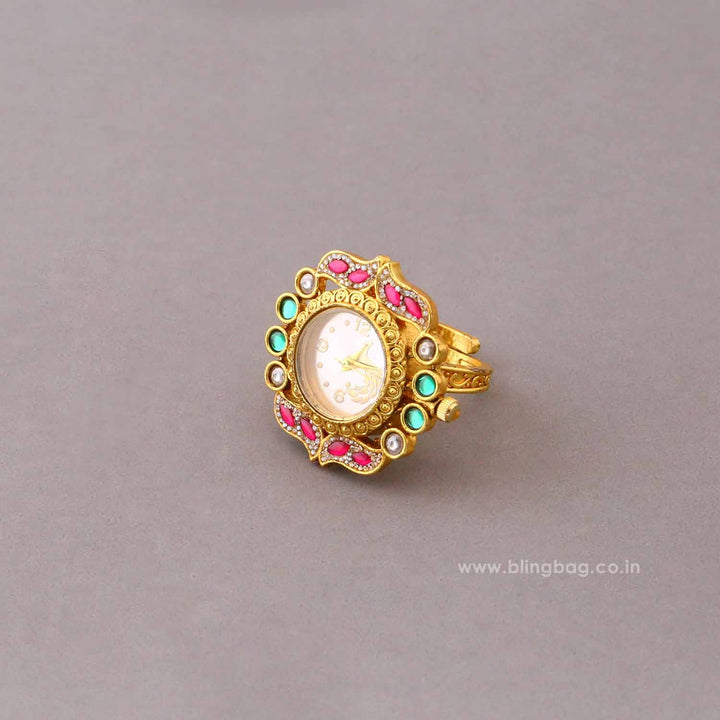 Blingbag Multicolor Rajsi Ring Watch