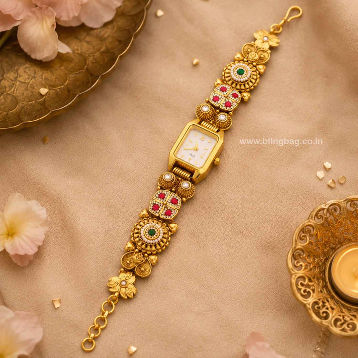 BlingBag Niteshree Roman Kashmiri Watch