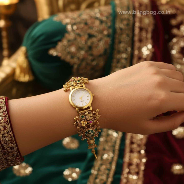 BlingBag Nityaapari Kashmiri Watch