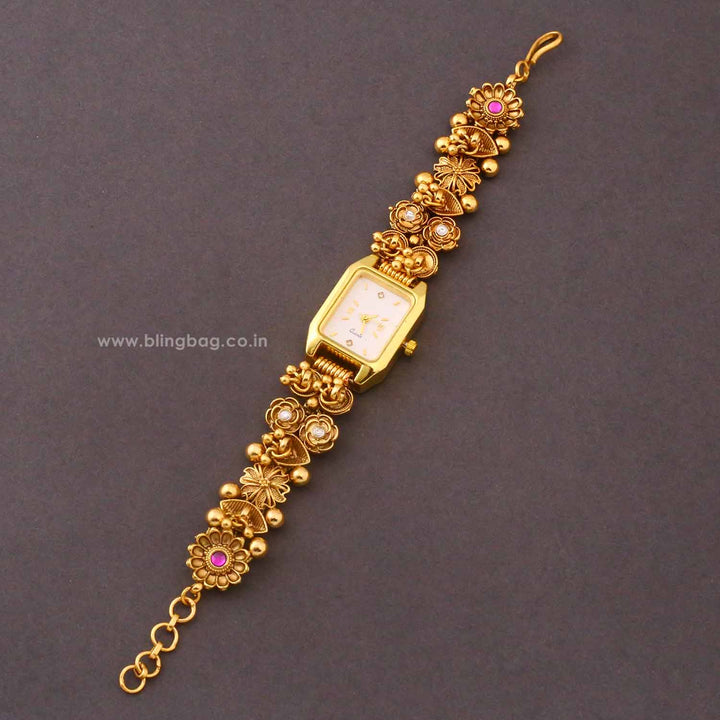 BlingBag Phulwi Roman Kashmiri Watch