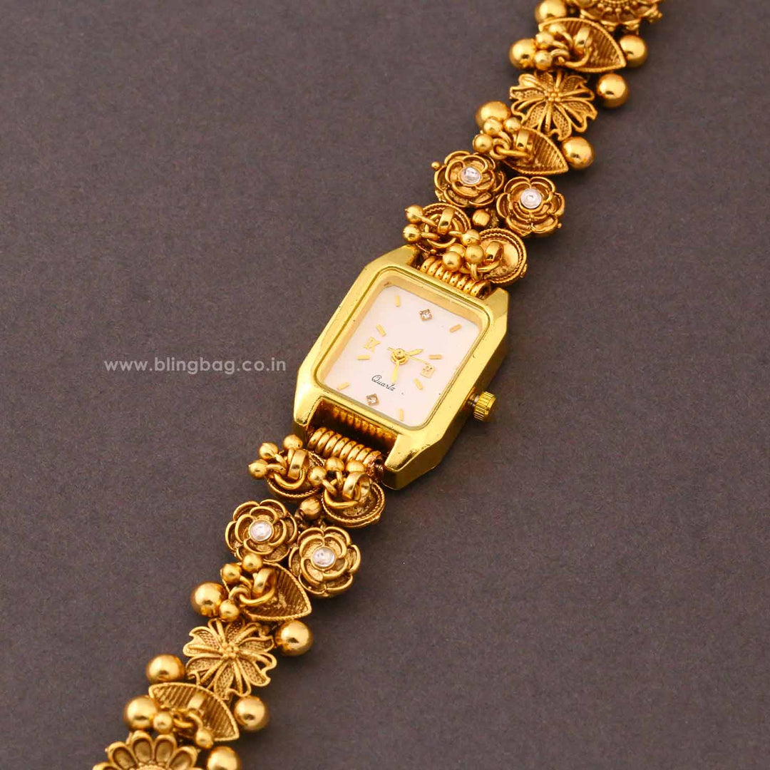BlingBag Phulwi Roman Kashmiri Watch