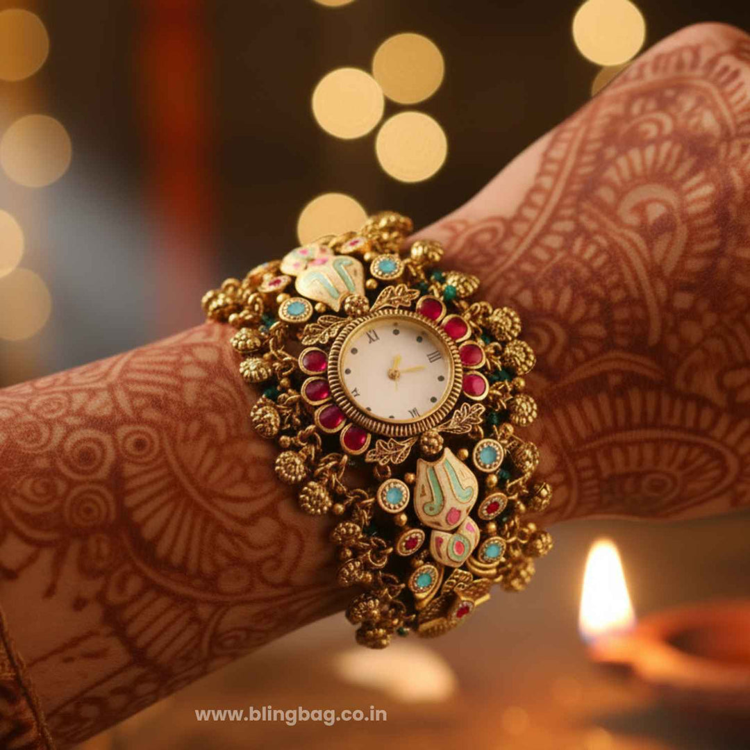 BlingBag Piyashu Roman Heritage Watch