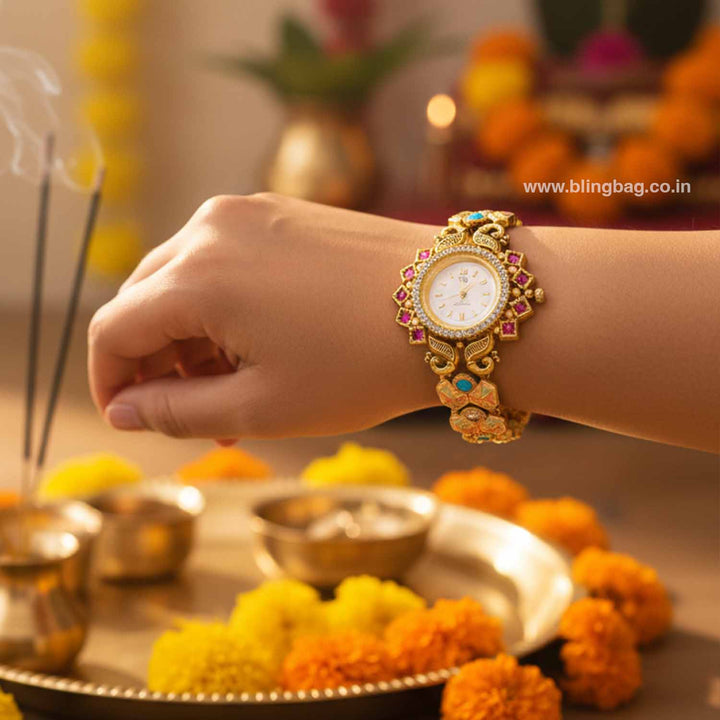 BlingBag Prismatic Kwiyaa Heritage Watch