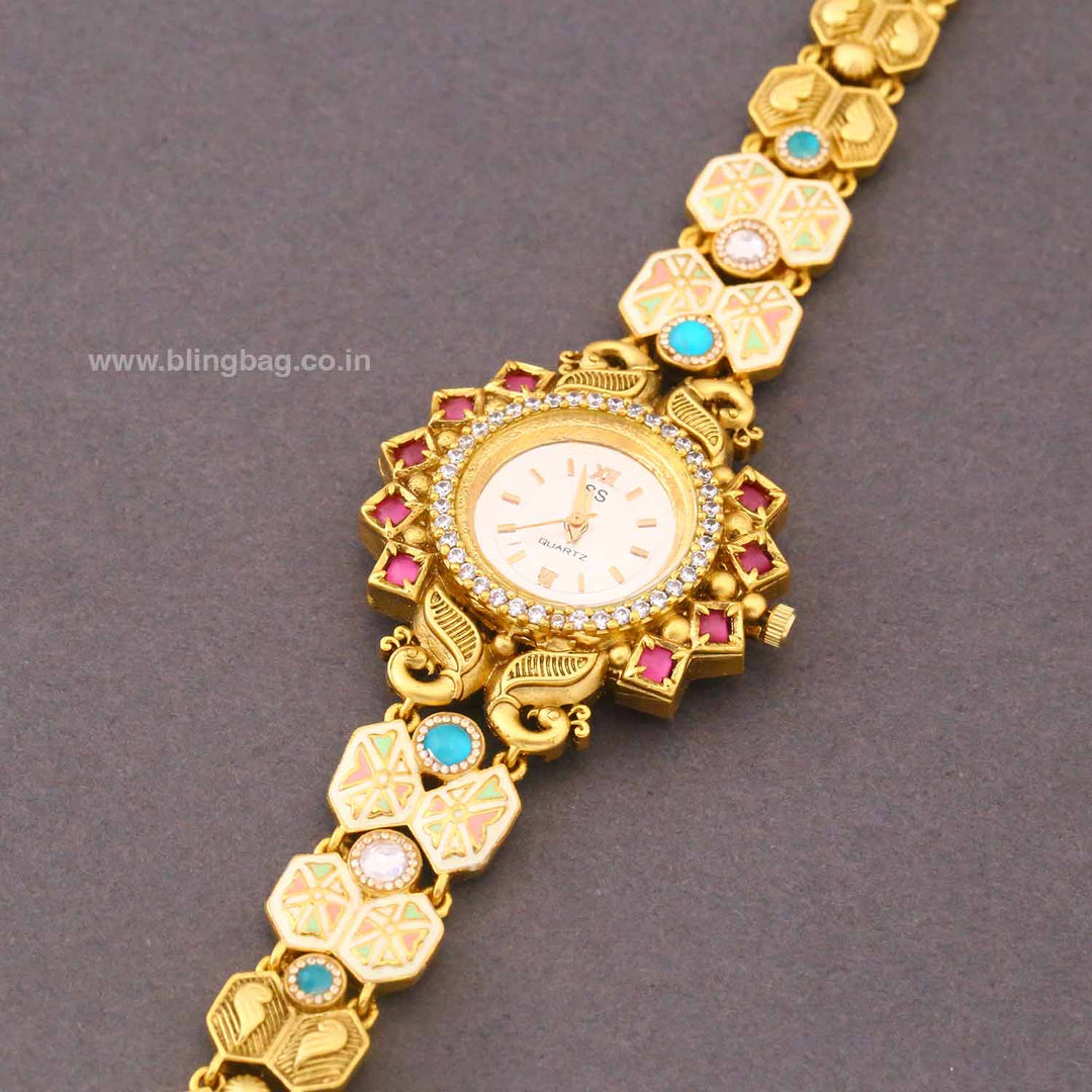 BlingBag Prismatic Kwiyaa Heritage Watch