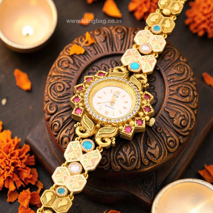 BlingBag Prismatic Kwiyaa Heritage Watch