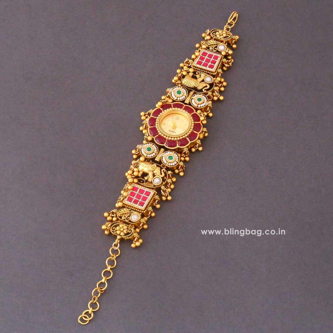 BlingBag Ruby Aditisha Heritage Watch