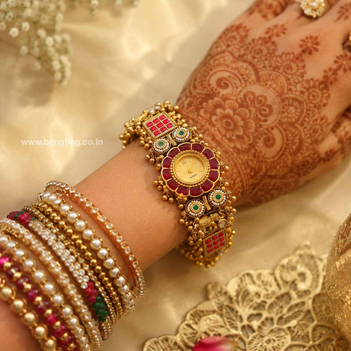 BlingBag Ruby Aditisha Heritage Watch