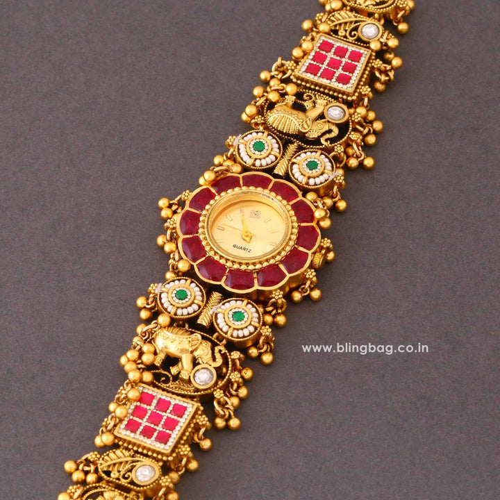 BlingBag Ruby Aditisha Heritage Watch