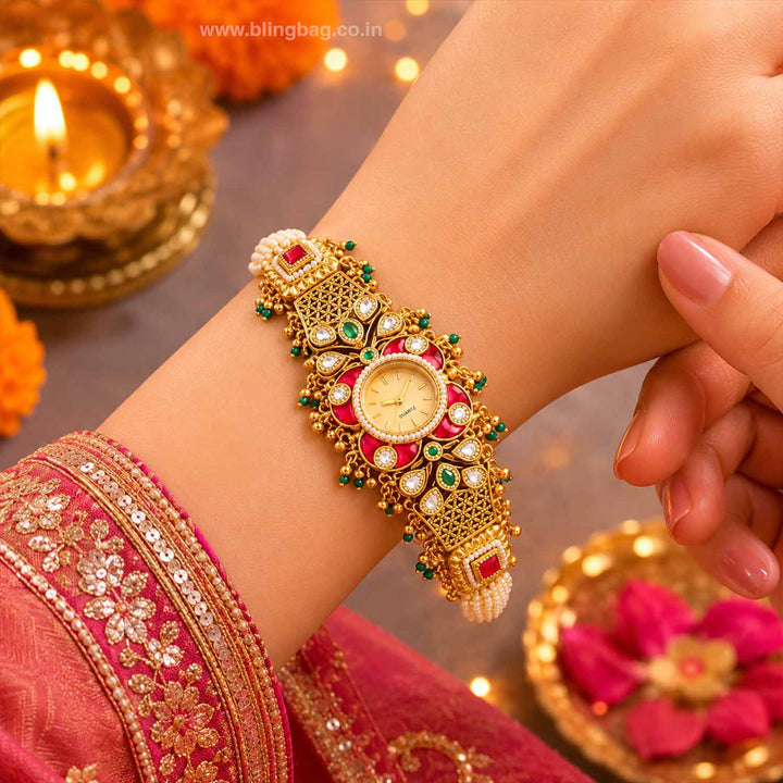 BlingBag Samayra Heritage Watch