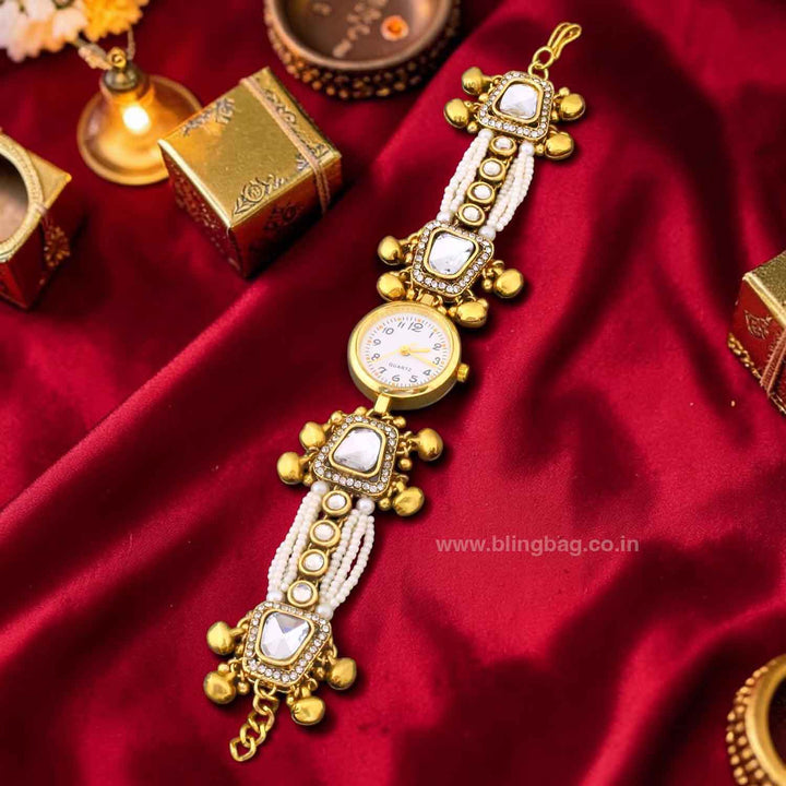 BlingBag Seranha Kundan Watch