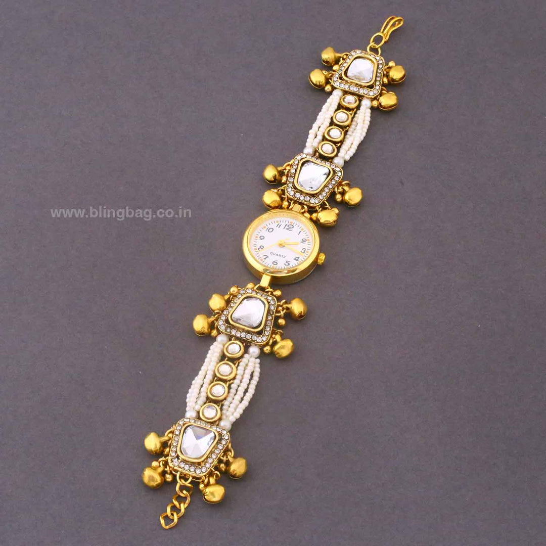 BlingBag Seranha Kundan Watch