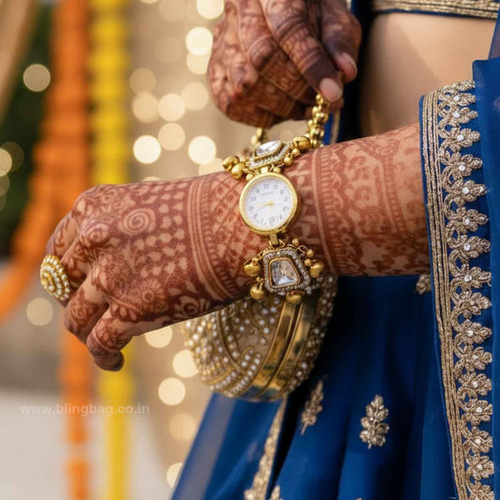BlingBag Seranha Kundan Watch