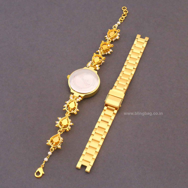 Blingbag Shehnai Pearl Watch