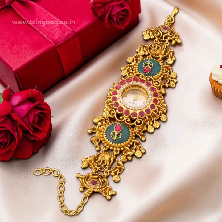 BlingBag Shreenikaa Heritage Watch
