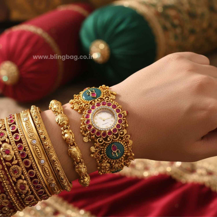BlingBag Shreenikaa Heritage Watch