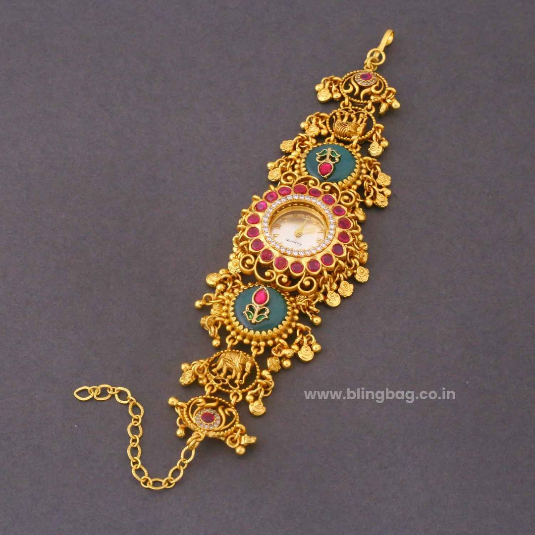 BlingBag Shreenikaa Heritage Watch