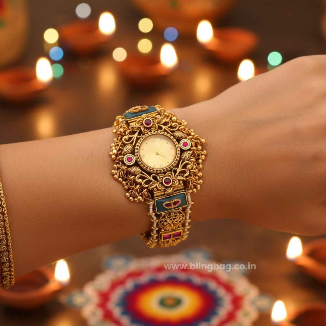 BlingBag Shreetriya Heritage Bracelet Watch