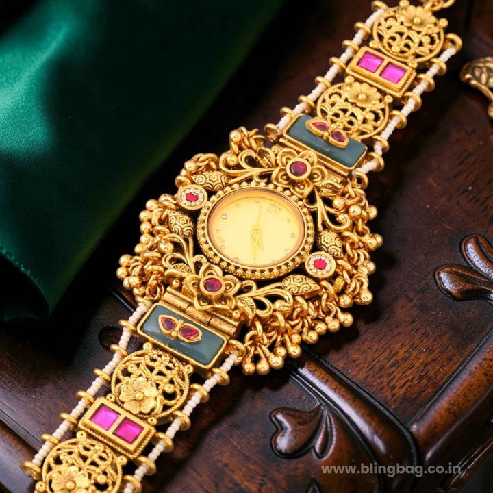 BlingBag Shreetriya Heritage Bracelet Watch