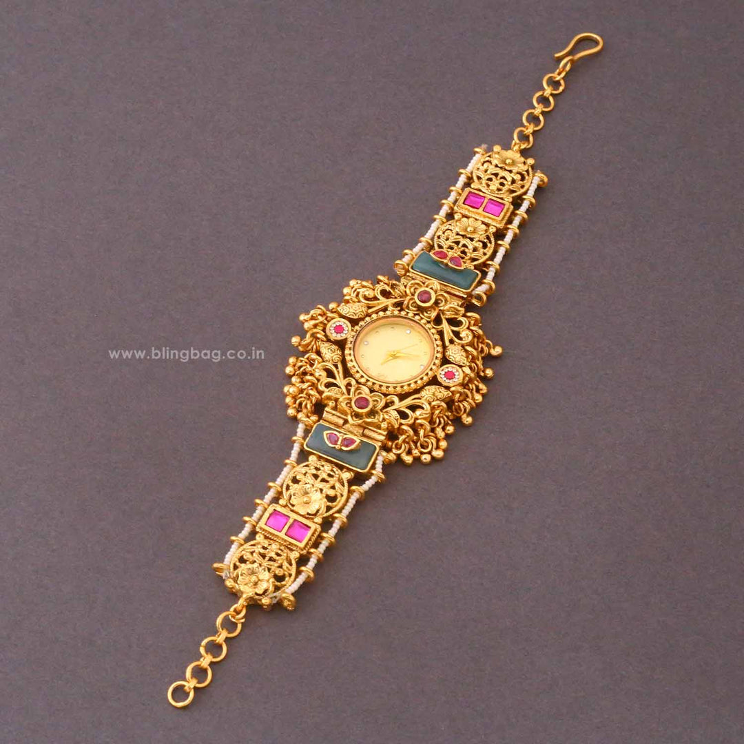 BlingBag Shreetriya Roman Bracelet Watch