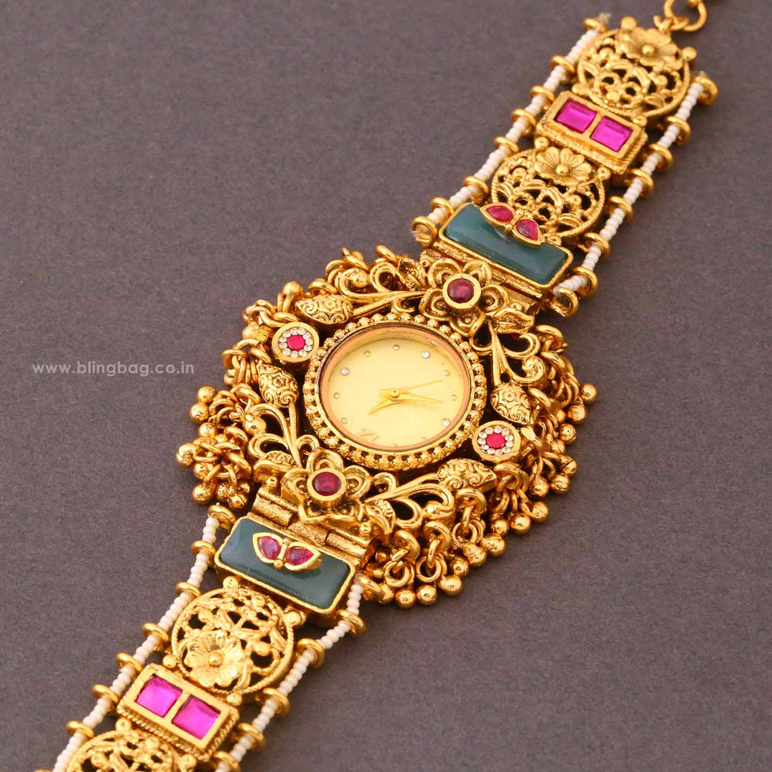 BlingBag Shreetriya Roman Bracelet Watch