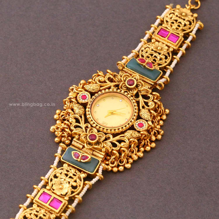 BlingBag Shreetriya Roman Bracelet Watch