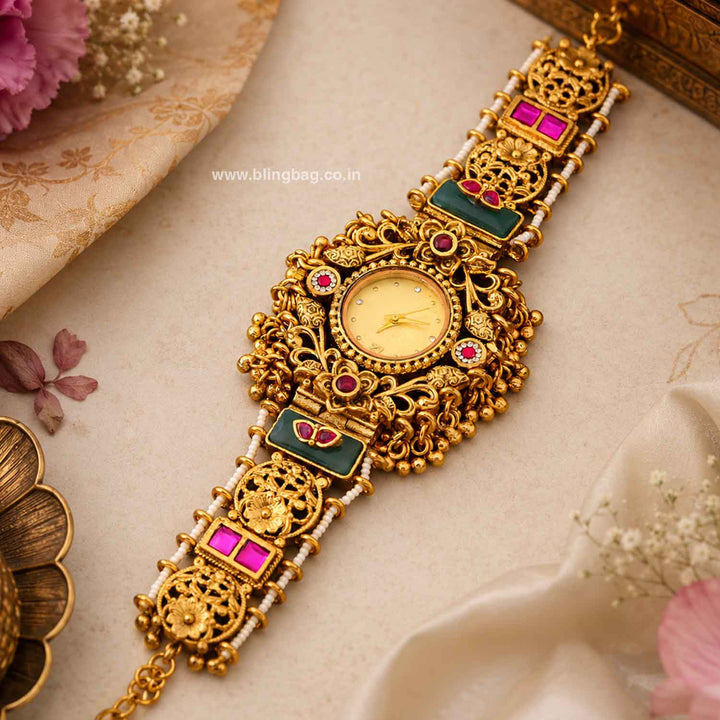 BlingBag Shreetriya Roman Bracelet Watch