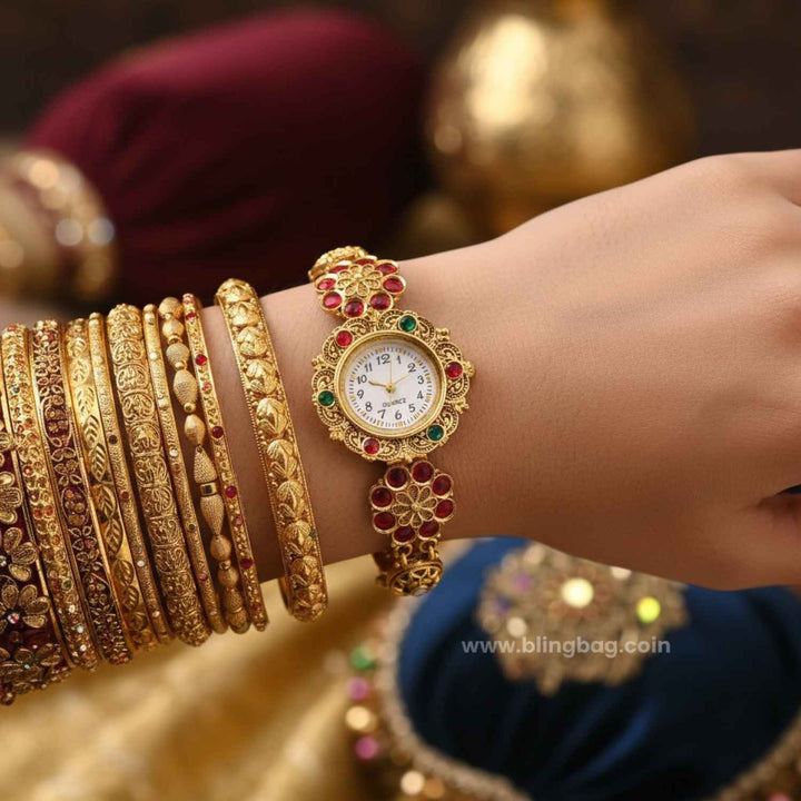 BlingBag Shritiya Timepiece Watch
