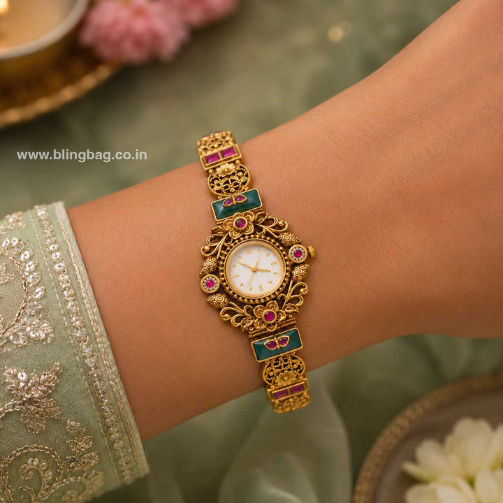 BlingBag Shwetinaa Heritage Watch