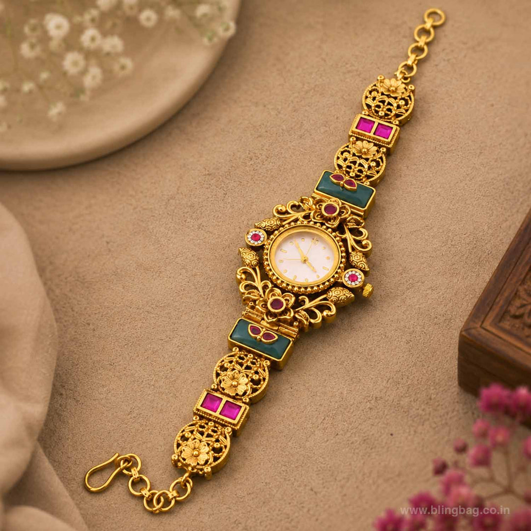 BlingBag Shwetinaa Heritage Watch