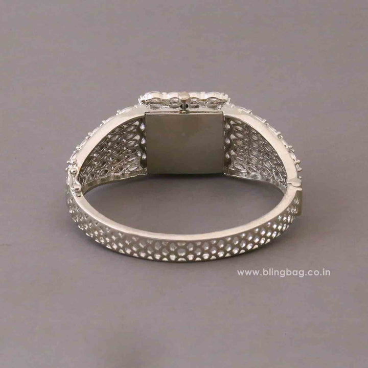 BlingBag Silver Juliaa Zirconia Watch