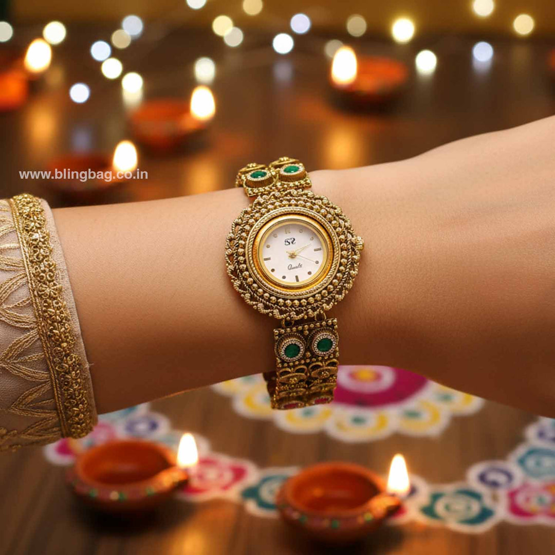 BlingBag Siyaara Heritage Watch