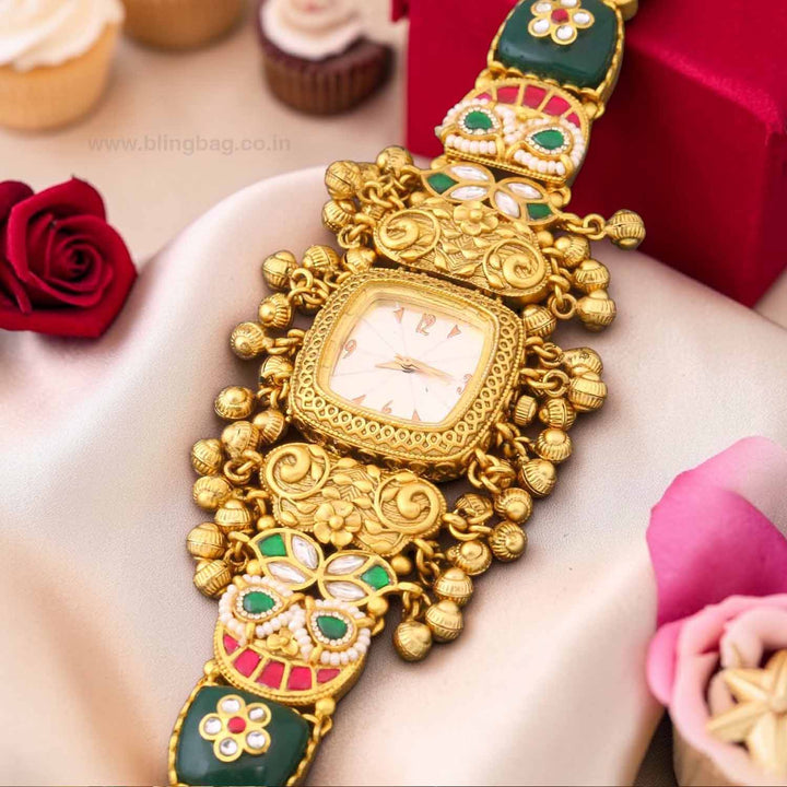 BlingBag Suryakanta Heritage Watch