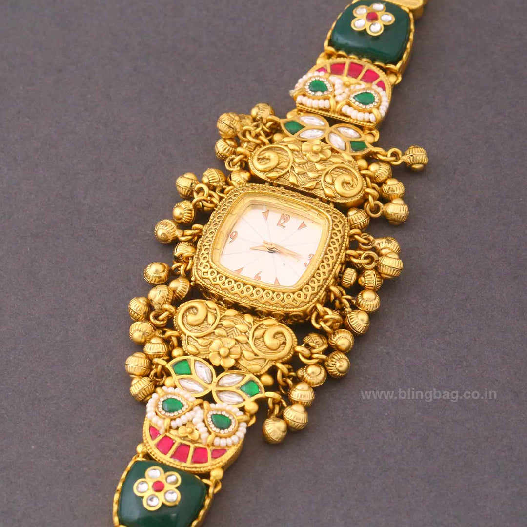 BlingBag Suryakanta Heritage Watch
