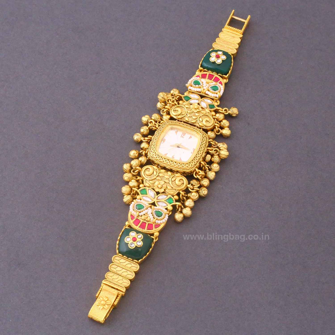 BlingBag Suryakanta Heritage Watch