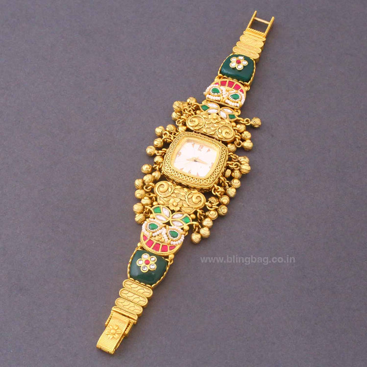 BlingBag Suryakanta Heritage Watch