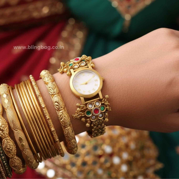 BlingBag Upashna Kashmiri Watch