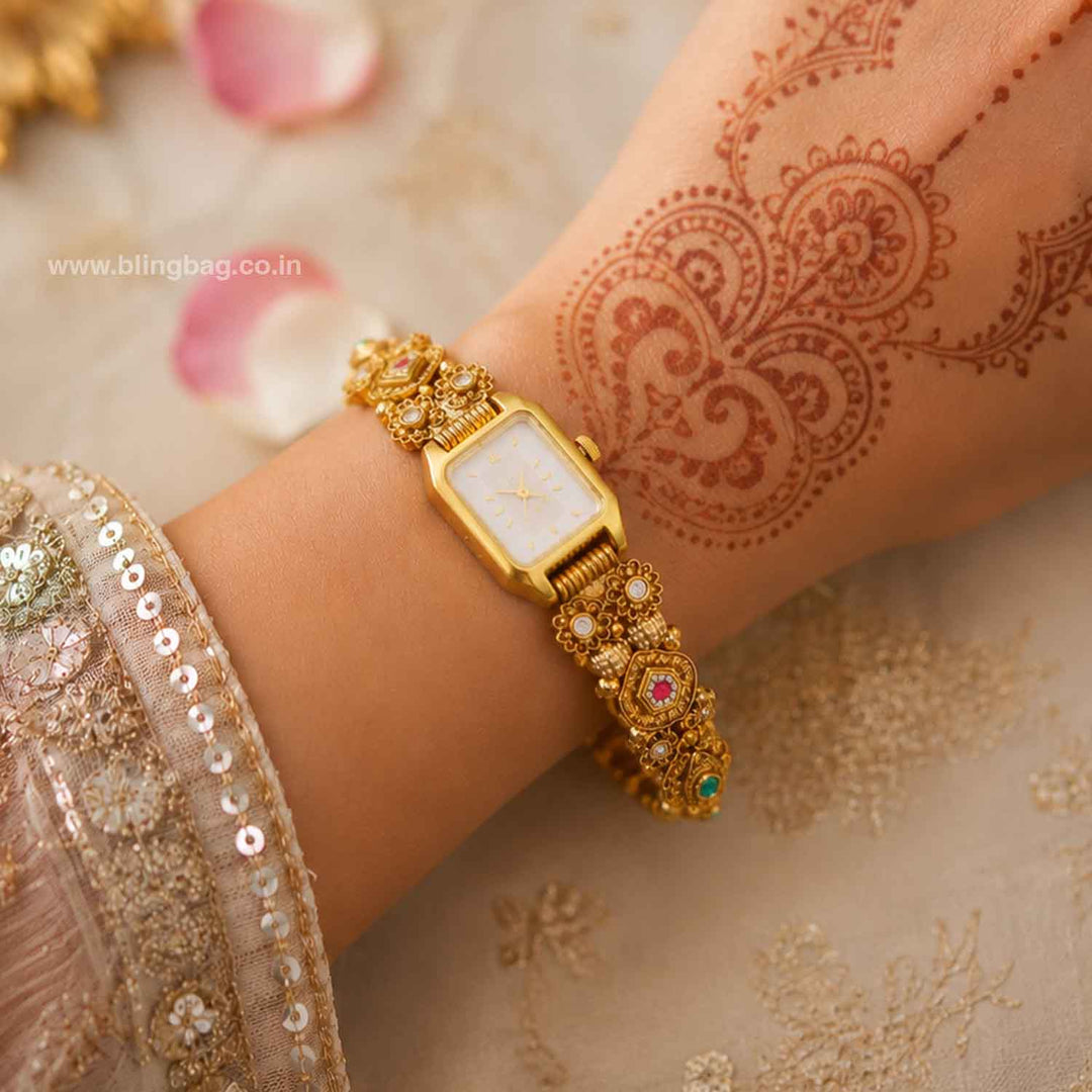 BlingBag Zareehna Roman Kashmiri Watch