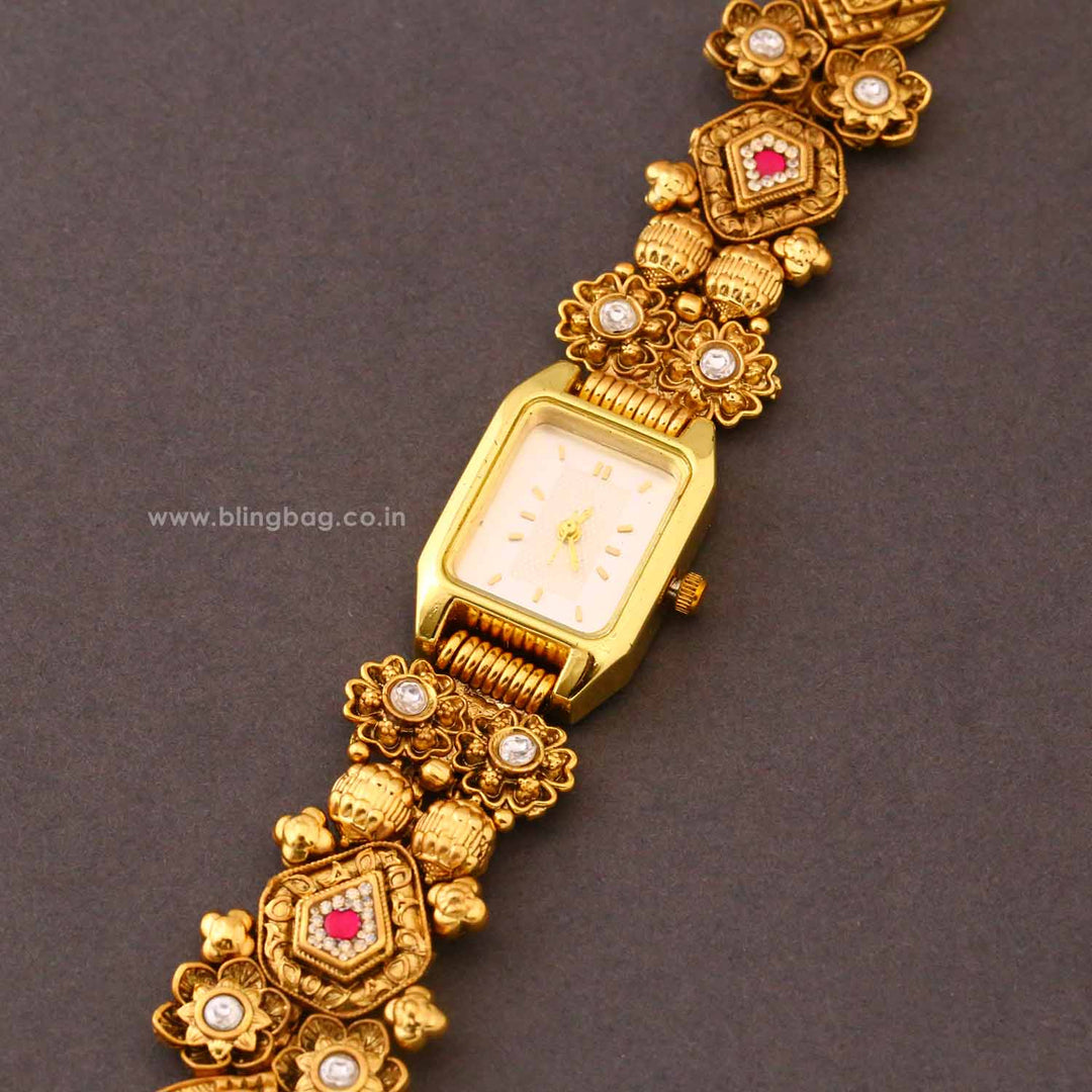 BlingBag Zareehna Roman Kashmiri Watch