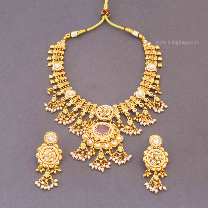 Blush Banni Heritage Jewellery Set - New Arrival