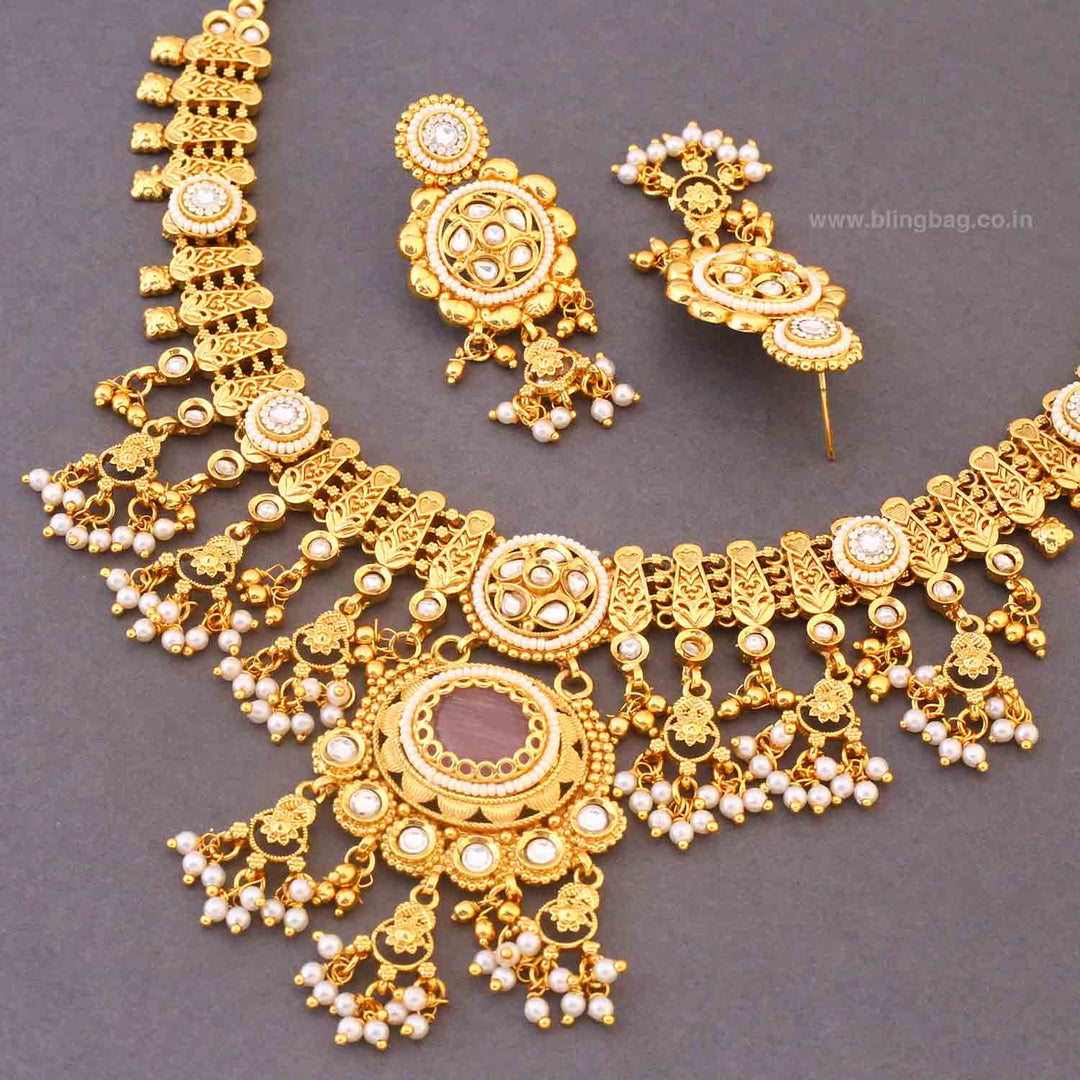 Blush Banni Heritage Jewellery Set - New Arrival