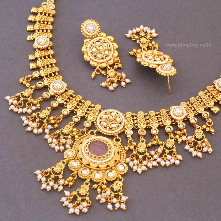 Blush Banni Heritage Jewellery Set - New Arrival