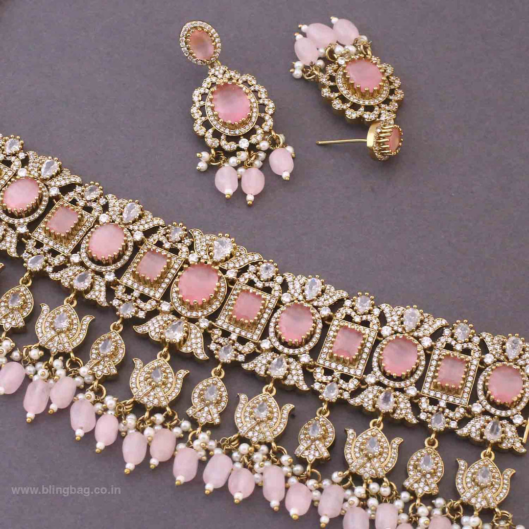 Blush Calindra Victorian Jewellery Set - New Arrival