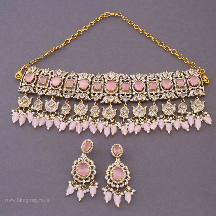 Blush Calindra Victorian Jewellery Set - New Arrival