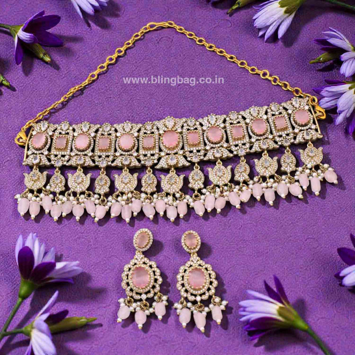 Blush Calindra Victorian Jewellery Set - New Arrival