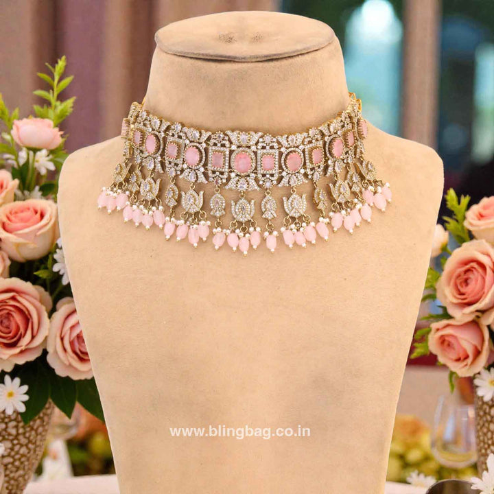 Blush Calindra Victorian Jewellery Set - New Arrival