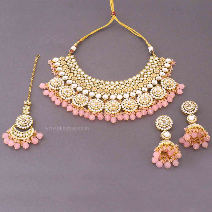 Blush Naisha Kundan Jewellery Set