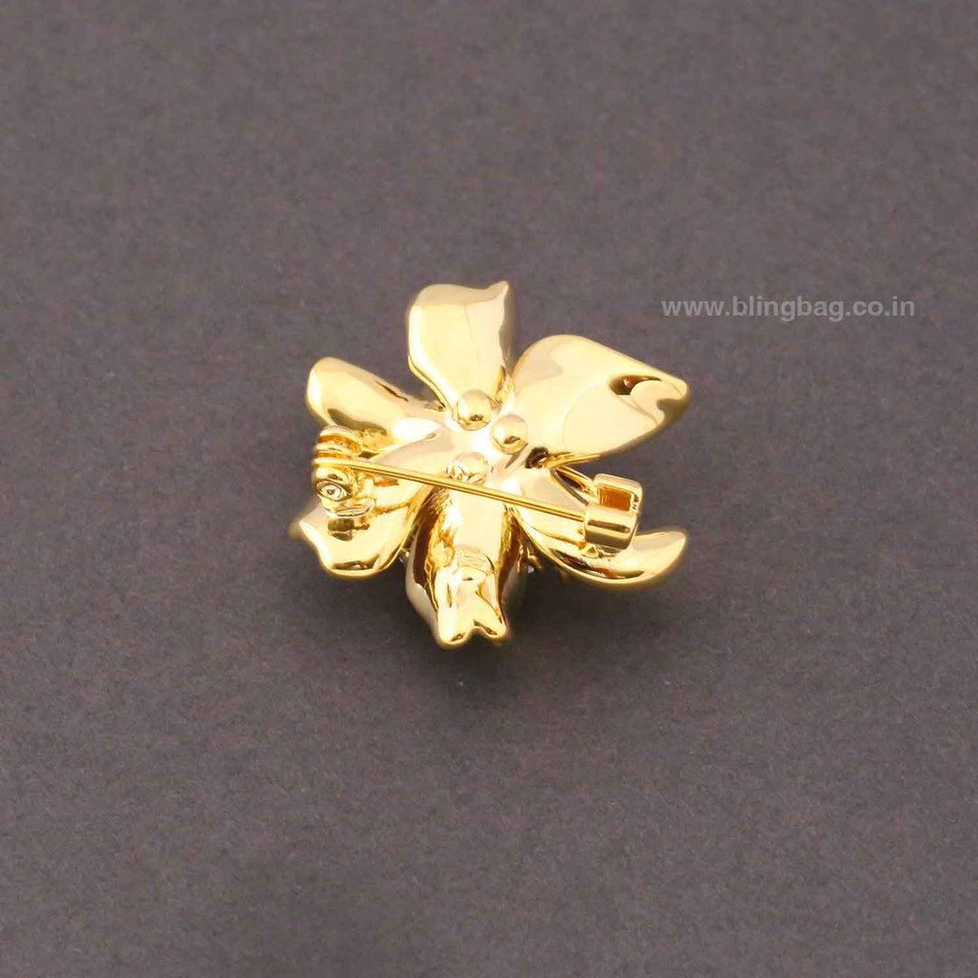 Blush Petal Charm Brooch
